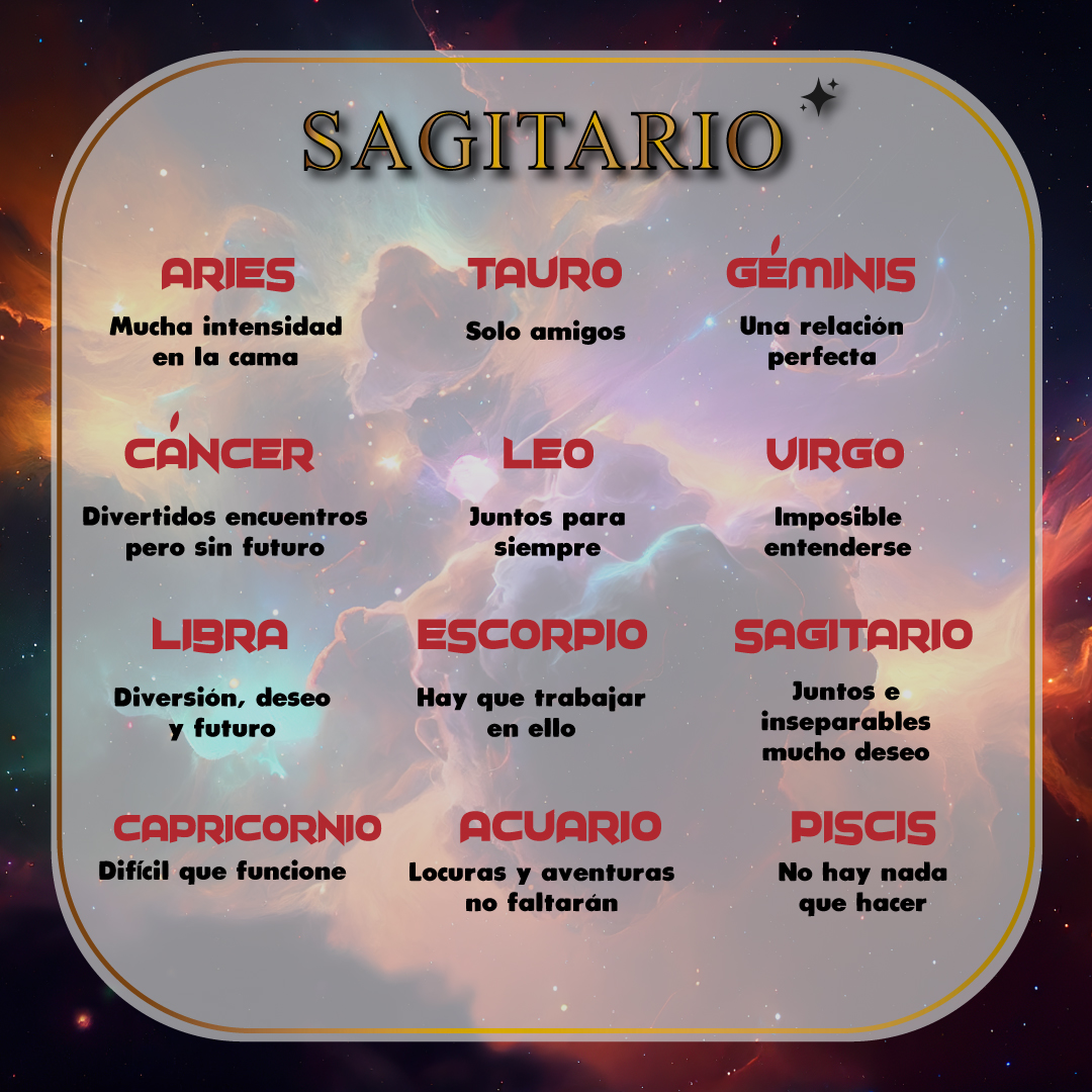 compatibilidades sagitario
